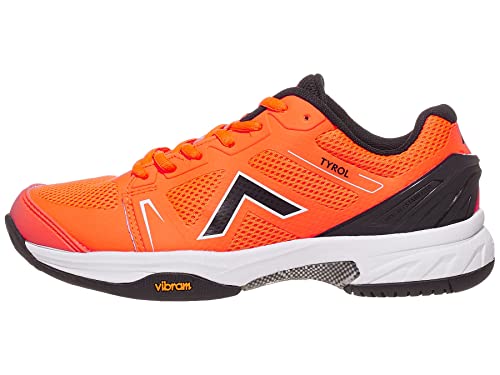 Tyrol Women's Drive-V Pro Series Pickleball Shoe - Orange/Black