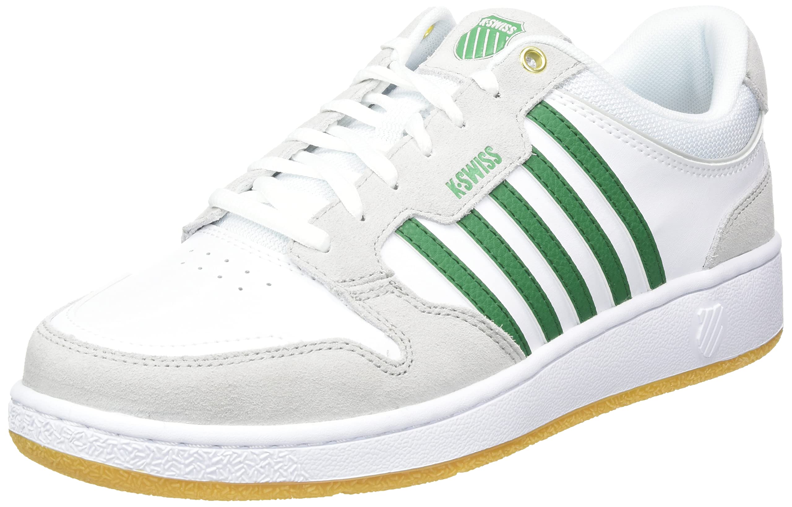 K-Swiss Mens Casual Lace Up Sneakers - White - Size 12 M  
K-Swiss Mens Court Shoes - White - Size 12 M  
K-Swiss Mens C